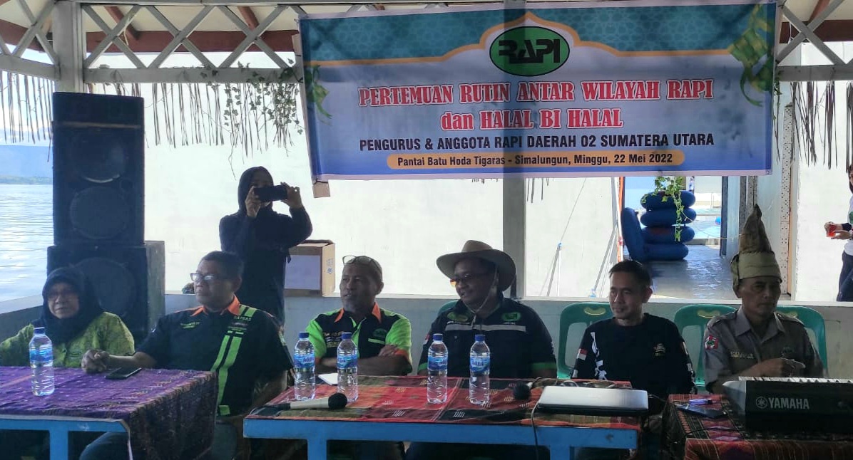 RAPI 02 Sumatera Utara Gelar Pertemuan Rutin Sekaligus Halal Bi Halal