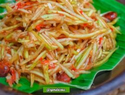 Resep Salad/ Rujak Pepaya Mentah (Som Tam Ala Orang Sunda)