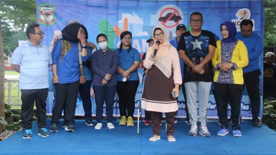 Susanti Dewayani : Siantar Car Free Day Ajang Silaturahmi Pemerintah Kota Pematangsiantar Dengan Masyarakat