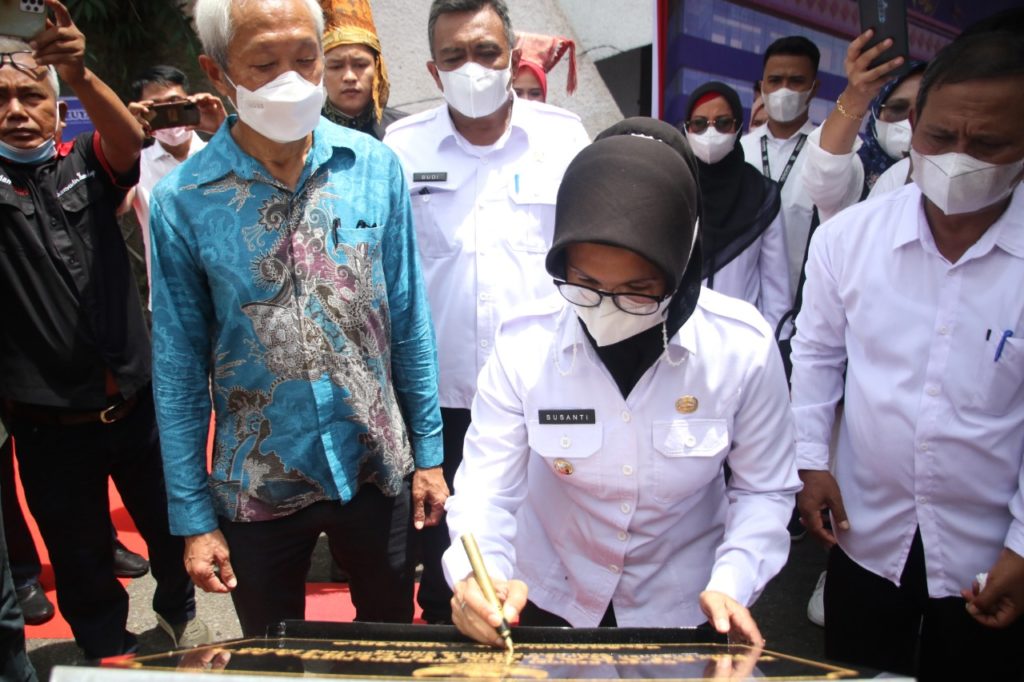 Wali Kota Letakkan Batu Pertama Pembangunan Gedung Merdeka dan GOR Pematang Siantar