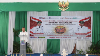 Buka Sosialisasi Dan Edukasi Literasi Keuangan Untuk Pelajar, Sekdako Binjai Harap Generasi Muda Sadar Pentingnya Pengelolaan Keuangan