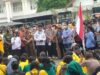 Ratusan Mahasiswa Dari Berbagai Perguruan Tinggi di Kota Pematangsiantar Kembali Unjuk Rasa Tolak Kenaikan Harga BBM