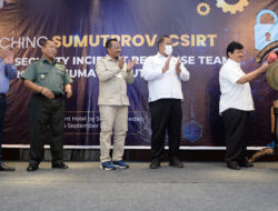 SumutProv-CSIRT Resmi Diluncurkan, Gubernur Edy Rahmayadi Harap Keamanan Informasi Semakin Terjamin