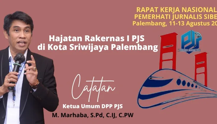 Hajatan Rakernas I PJS di Kota Sriwijaya Palembang