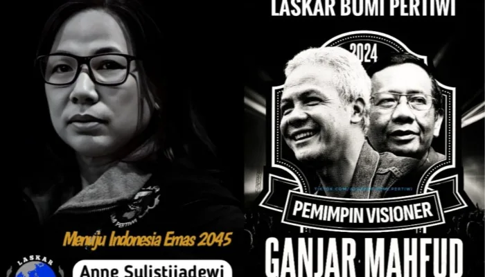 Anne Sulistijadewi Ketum Laskar Bumi Pertiwi – LBP, Fokus Menangkan pasangan Ganjar – Mahfud