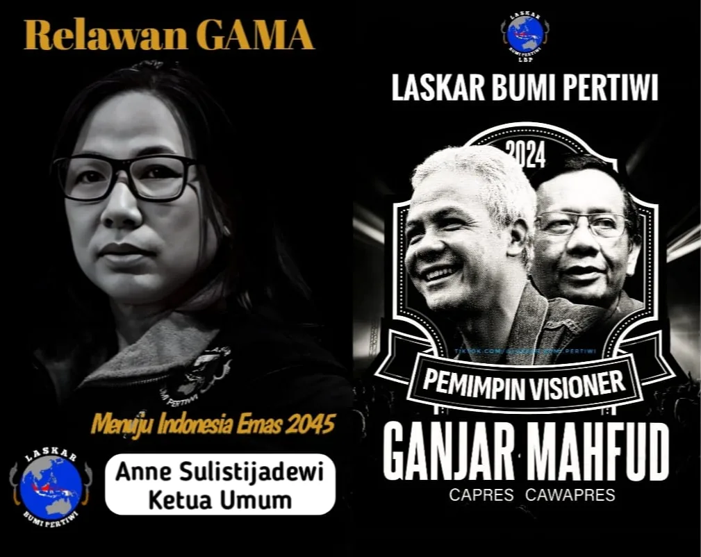 Anne Sulistijadewi Ketum Laskar Bumi Pertiwi – LBP, Fokus Menangkan pasangan Ganjar – Mahfud