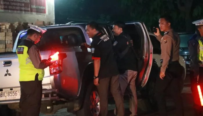 Polres Simalungun Gelar Razia Gabungan Antisipasi Peredaran Gelap Narkoba