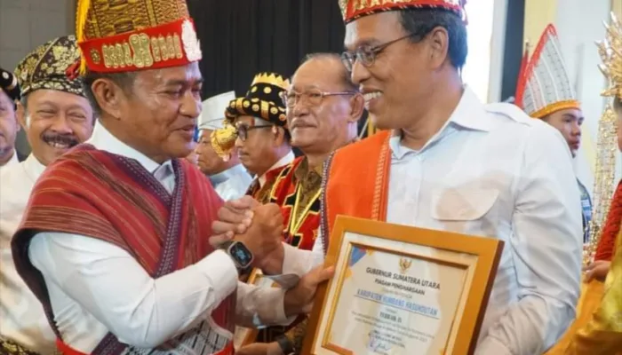 Musrenbang RKPD Sumut, Humbahas Terima Penghargaan Pencapaian Realisasi Anggaran 2023