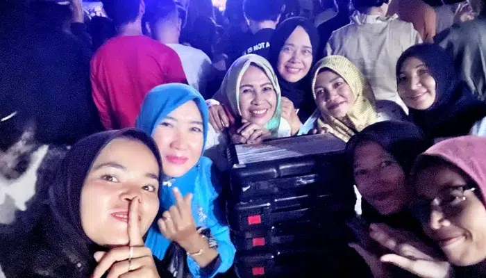 Dimalam Puncak HUT Siantar ke-153, ISDMI (Ikatan Senam Dance Mix Indonesia) Borong Hadiah Perlombaan