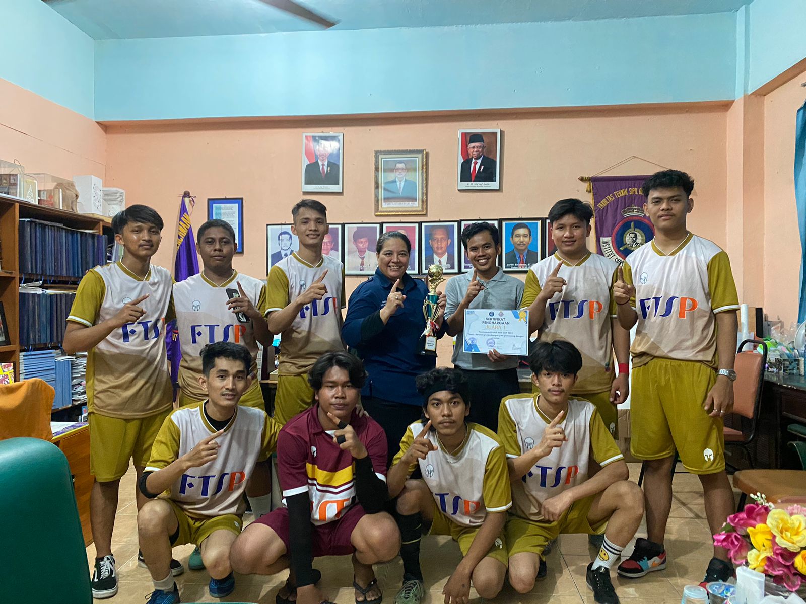 FTSP FC Juarai Turnamen Futsal IMTI CUP 2024
