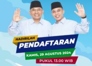 Daftar ke KPU, Anton-Benny Mohon Doa dan Dukungan Masyarakat Simalungun