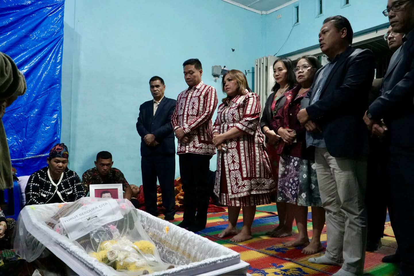 Bupati Humbahas Sampaikan Belasungkawa Atas Meninggalnya Orangtua Danton Paskibraka Lintongnihuta