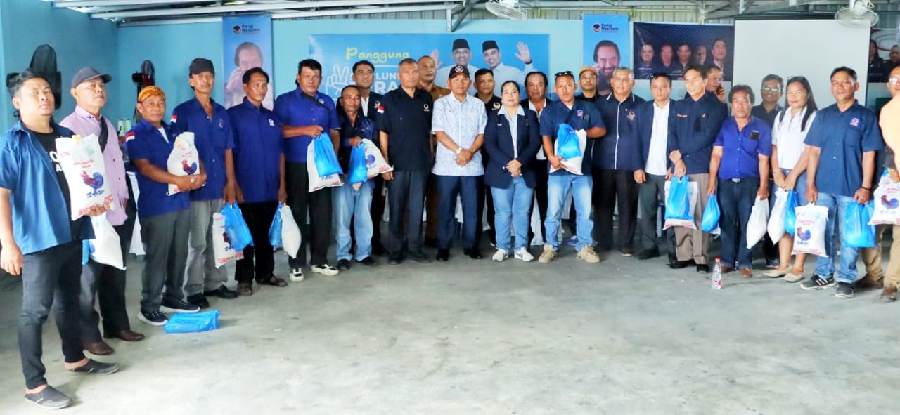 Bupati Simalungun Hadiri HUT Partai Nasdem, Harapkan Kolaborasi Wujudkan Simalungun Maju