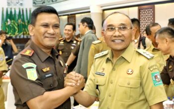 Bupati Simalungun Tantatangani MoU Terkait Penguatan Integritas Pelaksanaan Pidana Kerja Sosial Bagi Pelaku Tipiring