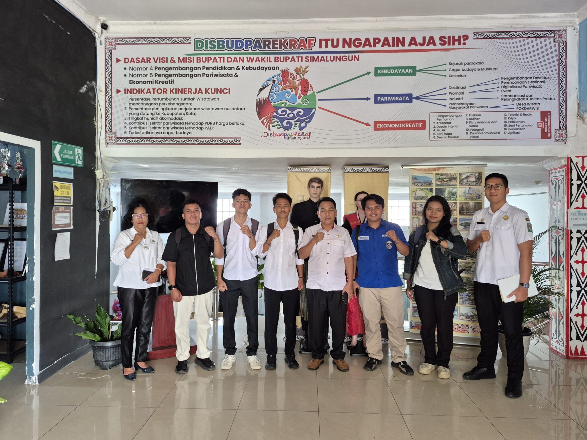 Disbudparekraf Simalungun Siap Sukseskan Pentas Seni Budaya Rumah Baca Pelita Bangsa