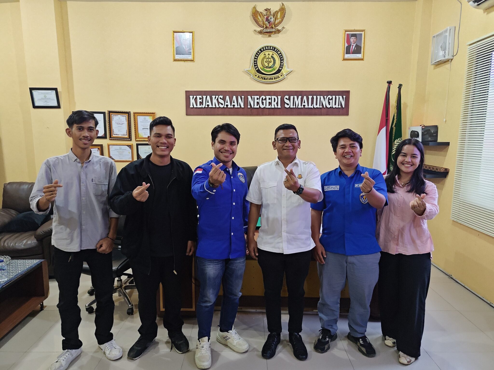 Audiensi DPC GAMKI Simalungun Bersama Kajari: Anak Muda Harus Lebih Semangat dan Kreatif