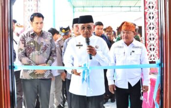Resmikan Kantor Pangulu Nagori Pamatang Simalungun, Bupati Komit Bantu Keuangan Nagori