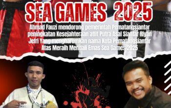 Ahmad Fauzi Dorong Pemkot Pematangsiantar Tingkatkan Kesejahteraan Atlet Peraih Emas SEA Games 2025