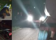 Kendaraan Tangki Air Diduga Milik PTPN IV Kebun Marihat Parkir Sembarangan Tanpa Rambu, Warga Alami Kecelakaan